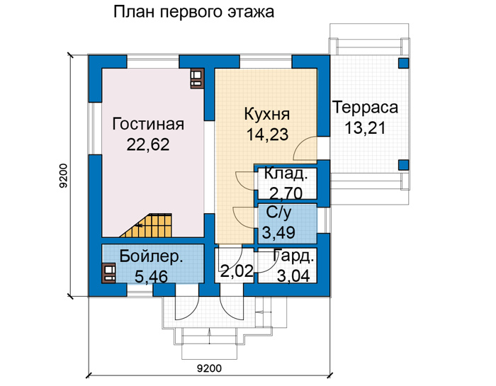 проект 47-60 - 1 этаж